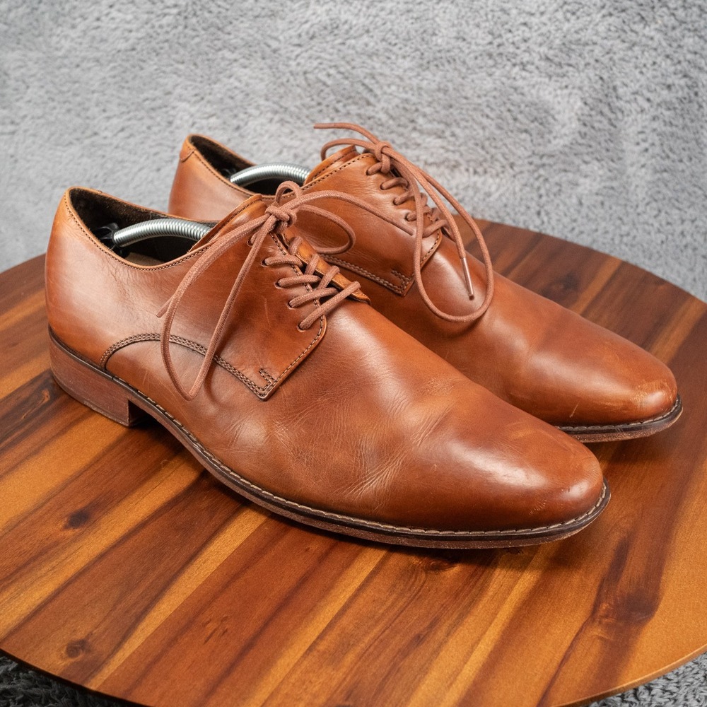 Cole Haan Men's Brown Leather Vintage Oxford Dress Shoes Size 13M #5713141 EUC